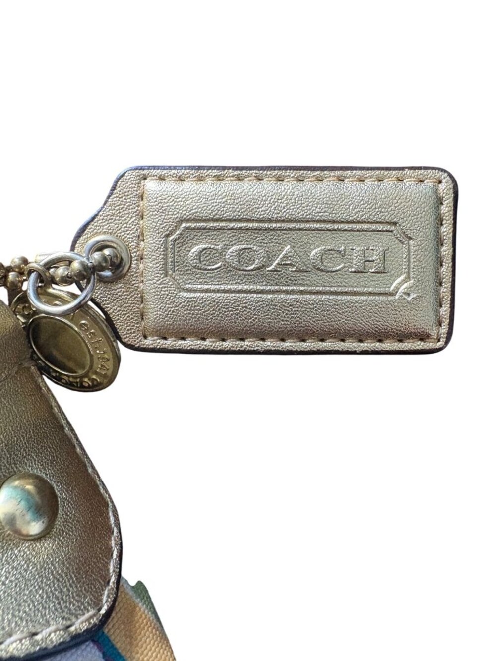 Coach Poppy Graffiti Y2K Crossbody Bag Colorful Op Art Shoulder Purse F19454 - Picture 4 of 16